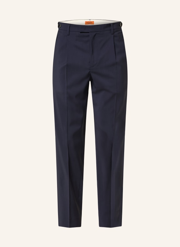 BARENA VENEZIA Chino MASCO Extra Slim Fit GRANATOWY