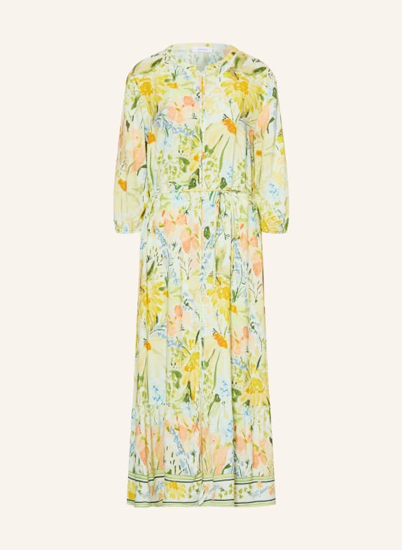 darling harbour Dress with 3/4 sleeves FLOWER PRINT