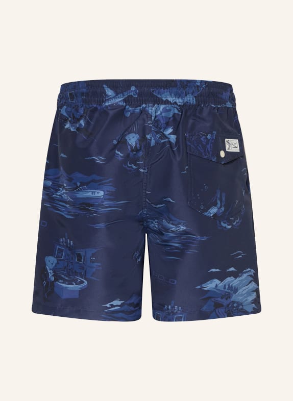 POLO RALPH LAUREN zwemshort DONKERBLAUW / BLAUWGRIJS