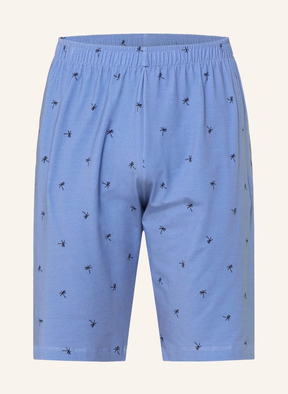 STROKESMAN'S sleep shorts BLUE / DARK BLUE