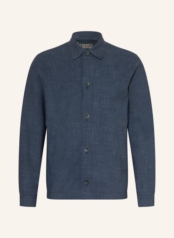 HERNO overjacket DARK BLUE
