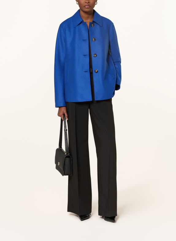 HARRIS WHARF LONDON kurtka caban NIEBIESKI