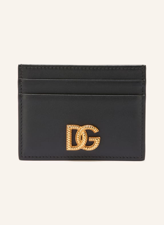 DOLCE & GABBANA card case BLACK