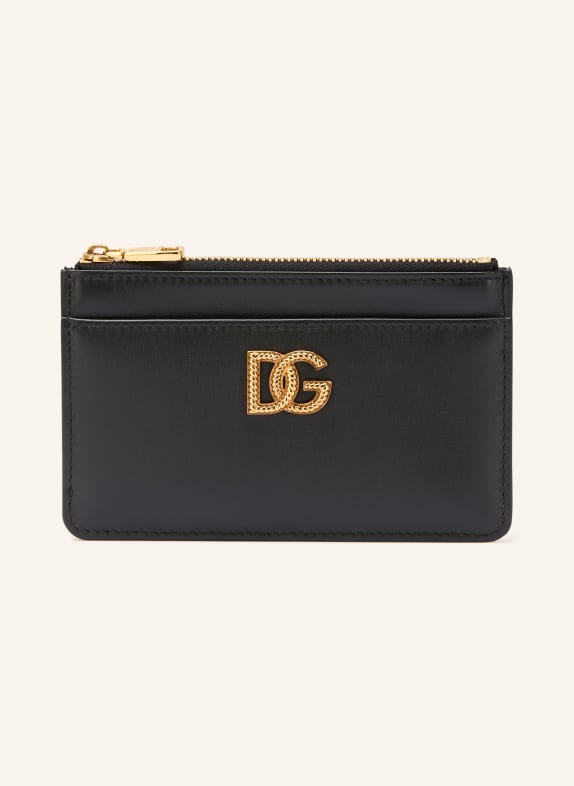 DOLCE & GABBANA Kartenetui SCHWARZ