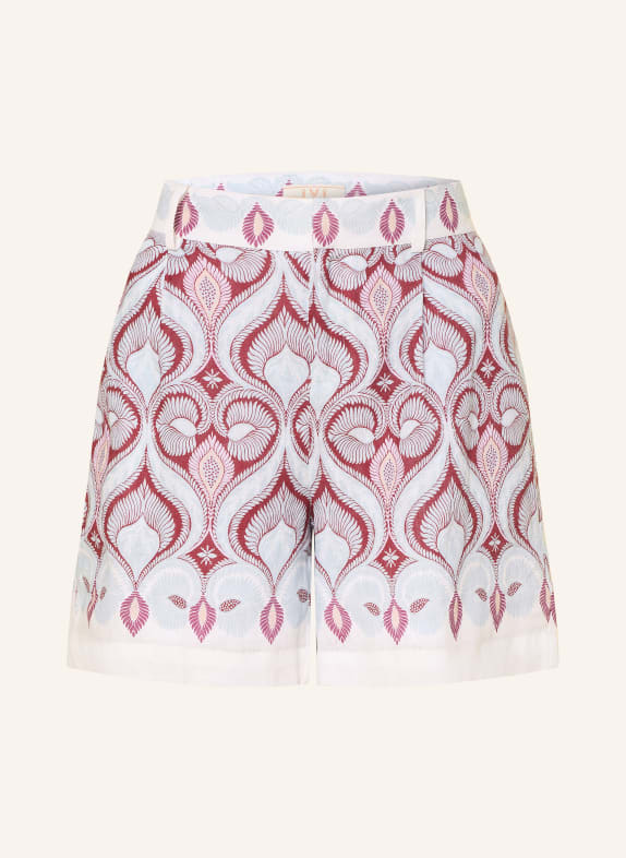 IVI collection šortky TMAVĚ MODRÁ / TMAVĚ ČERVENÁ / BÍLÁ