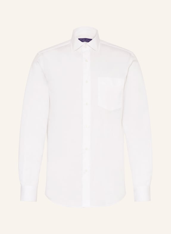 RALPH LAUREN PURPLE LABEL Regular fit shirt WHITE
