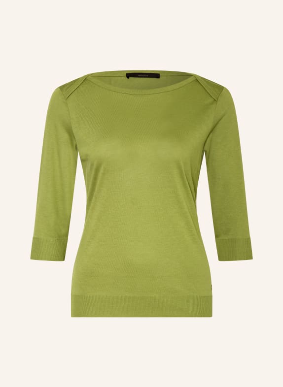 windsor. Knit shirt with 3/4 sleeves GREEN