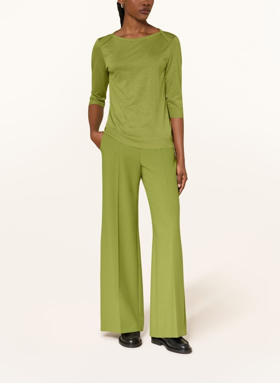windsor. Gebreid shirt met 3/4-mouwen GROEN