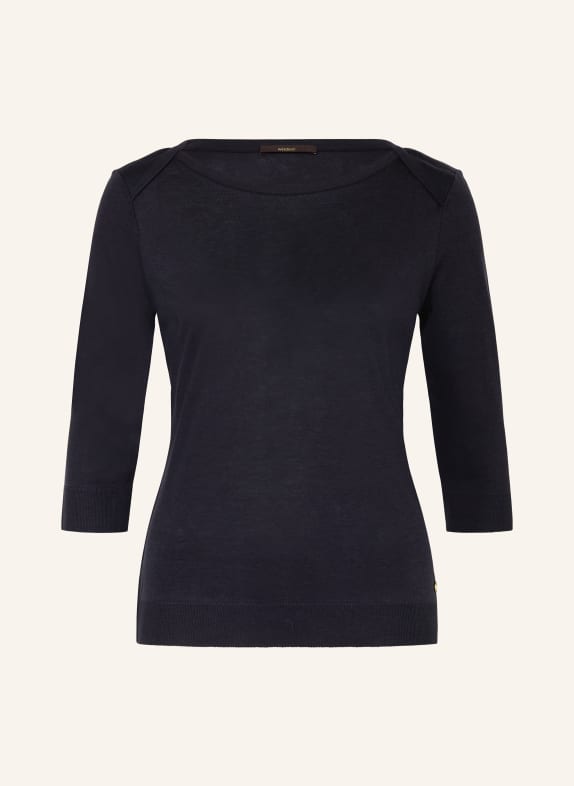 windsor. Strickshirt mit 3/4-Arm DUNKELBLAU