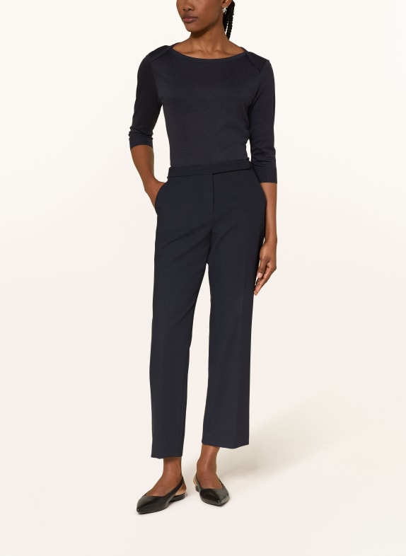windsor. Gebreid shirt met 3/4-mouwen DONKERBLAUW