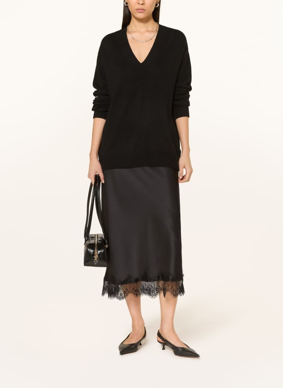 (THE MERCER) N.Y. Pullover aus Cashmere SCHWARZ