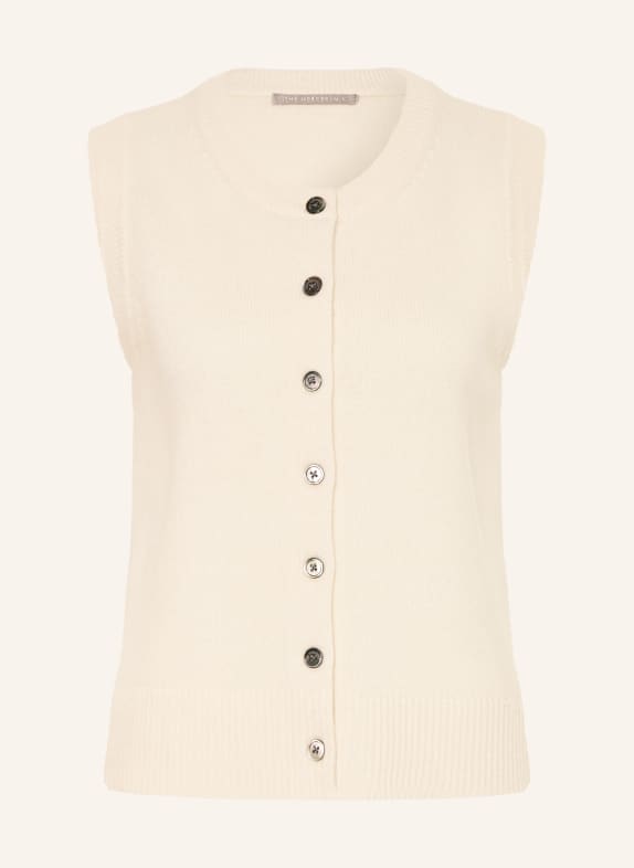 (THE MERCER) N.Y. Cashmere knit vest ECRU