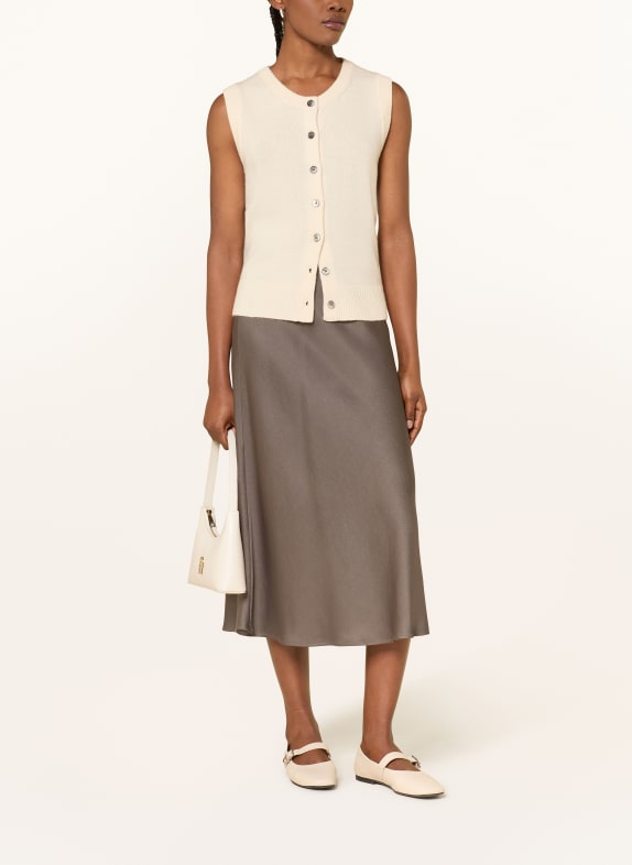 (THE MERCER) N.Y. Strickweste aus Cashmere ECRU