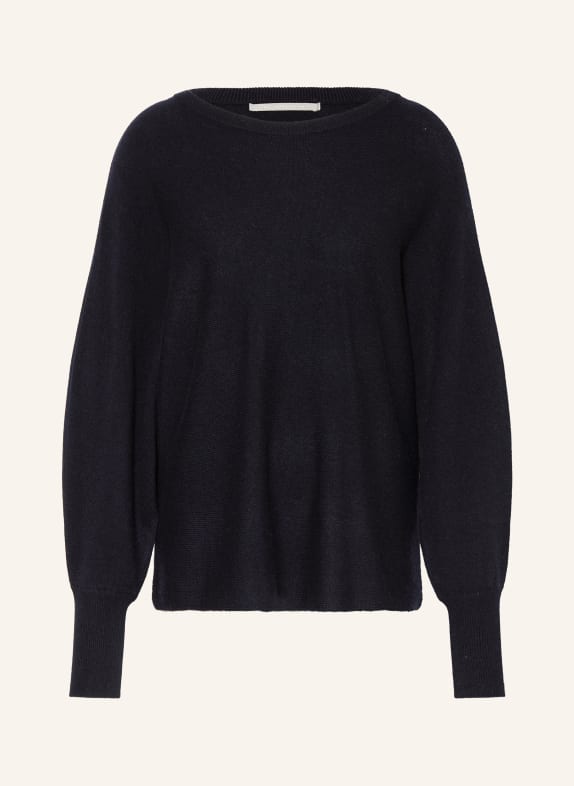 (THE MERCER) N.Y. Cashmere-Pullover DUNKELBLAU
