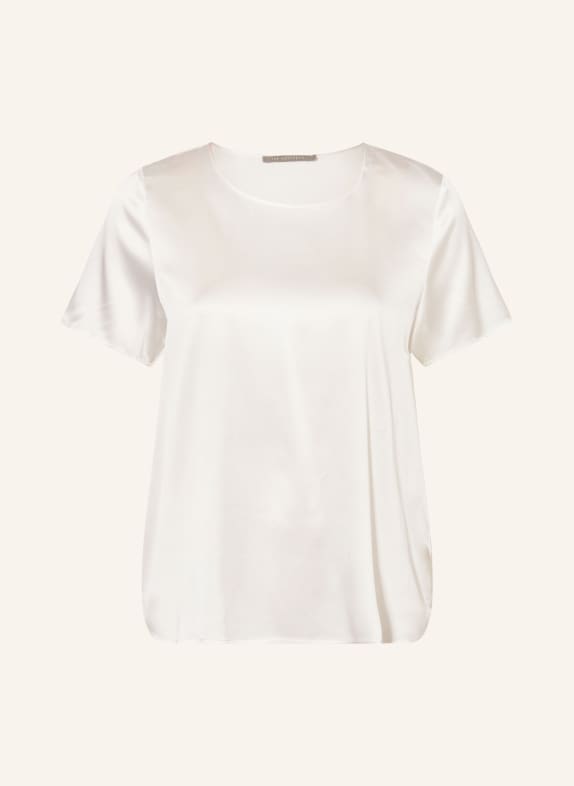 (THE MERCER) N.Y. Blusentop aus Seide ECRU