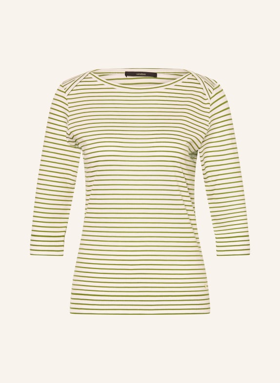 windsor. Longsleeve HELLGRÜN / CREME