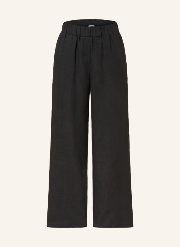darling harbour linen pants BLACK