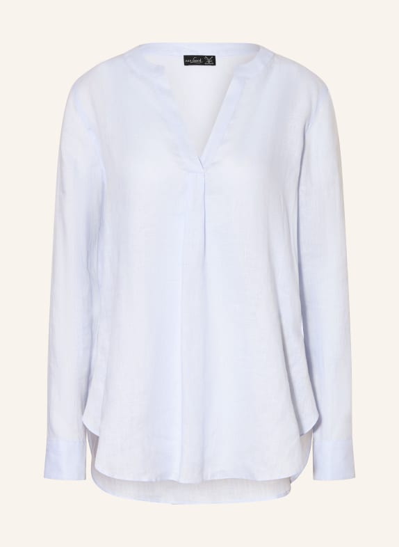 van Laack Blusenshirt VL-PONNY-BR aus Leinen HELLBLAU