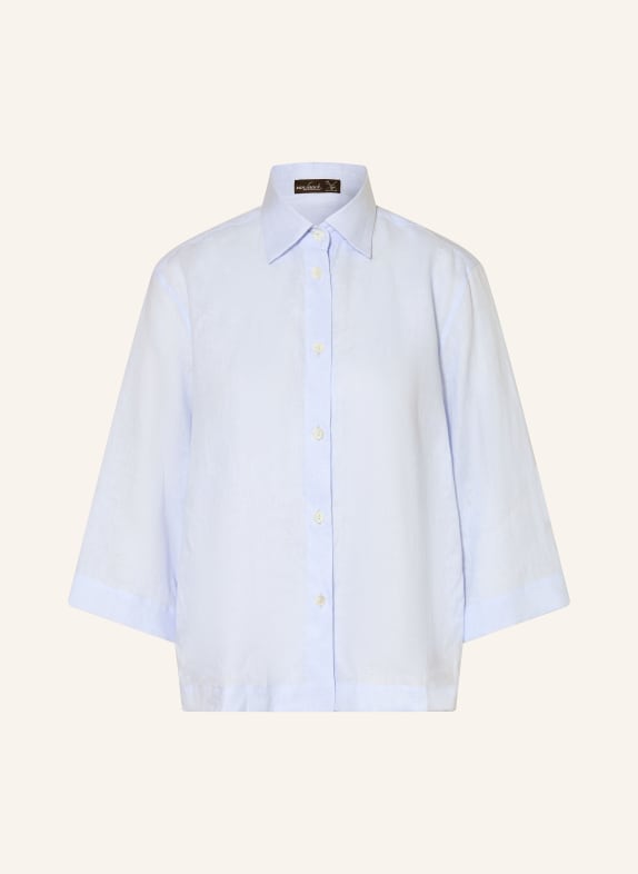 van Laack VL-BANIS-BRO shirt blouse with 3/4 sleeves LIGHT BLUE