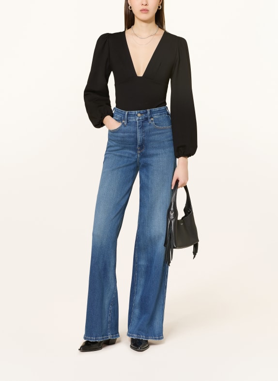 GOOD AMERICAN Wide Leg Jeans GOOD SKATE 891 indigo
