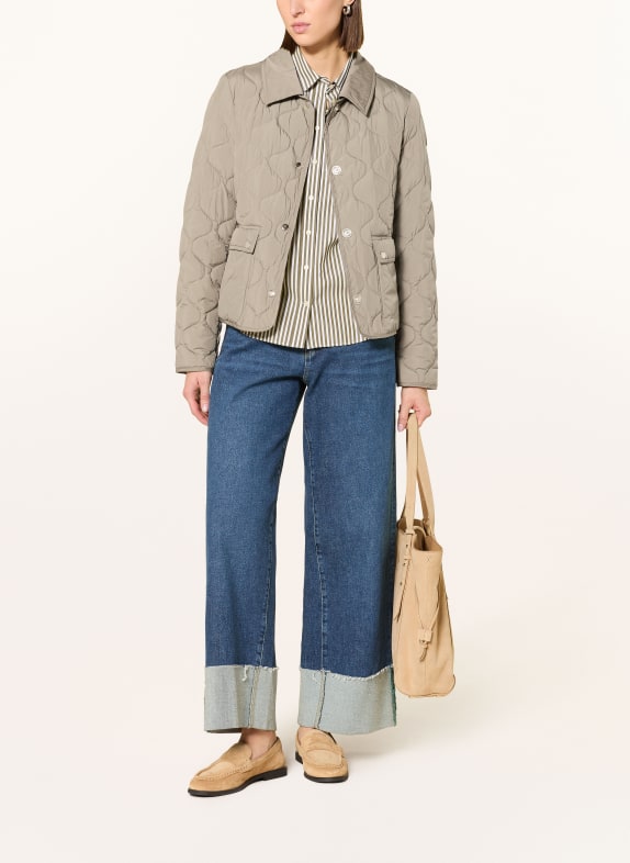 FUCHS SCHMITT quilted jacket OLIVE