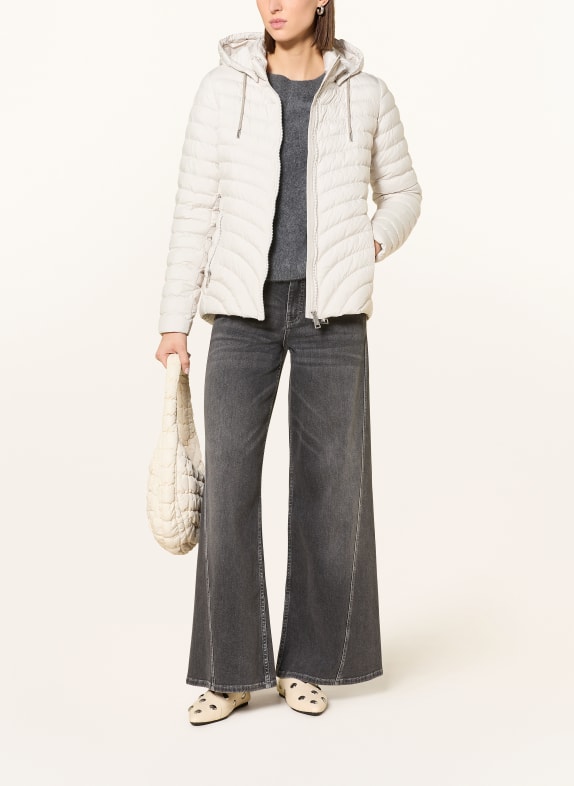 FUCHS SCHMITT Prošívaná bunda s odnímatelnou kapucí REŽNÁ