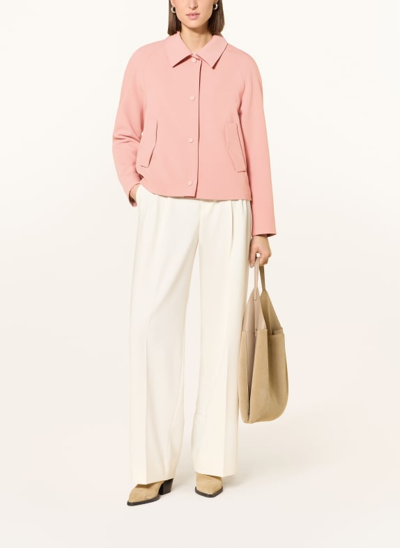 FUCHS SCHMITT kabát STARORŮŽOVÁ