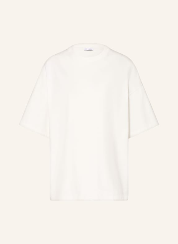 MRS & HUGS Oversized-Shirt WEISS