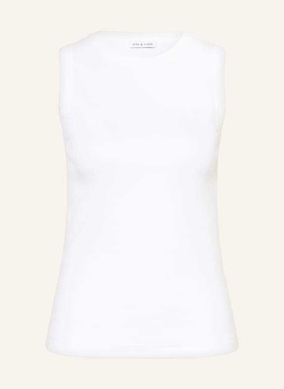 MRS & HUGS Top WHITE