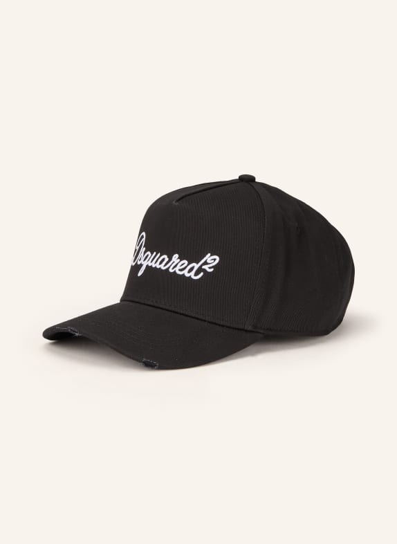 DSQUARED2 cap BLACK / WHITE