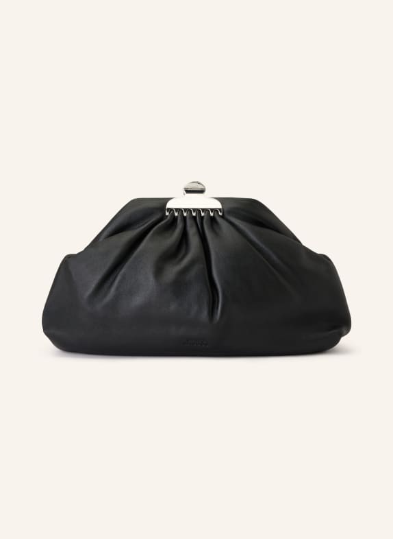 MARC JACOBS Clutch THE GLAM CLUTCH SCHWARZ / SILBER