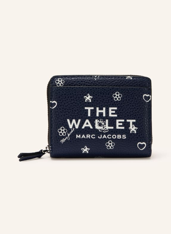 MARC JACOBS Geldbörse BANDANA DUNKELBLAU / WEISS