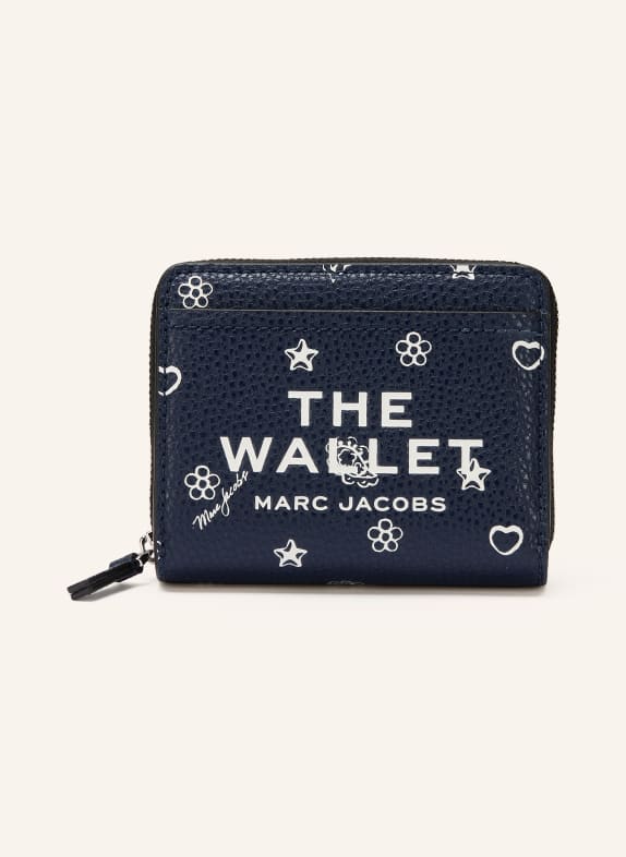 MARC JACOBS Geldbörse BANDANA DUNKELBLAU / WEISS