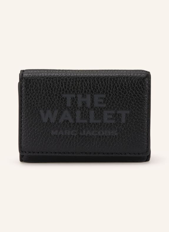 MARC JACOBS Geldbörse THE LEAHER TRIFOLD WALLET SCHWARZ