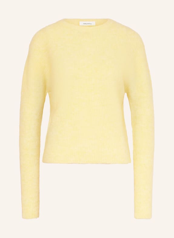 darling harbour Trui met alpaca light yellow melange