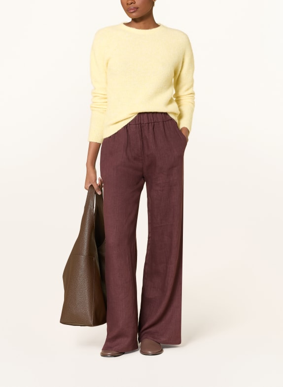darling harbour Pullover mit Alpaka light yellow melange