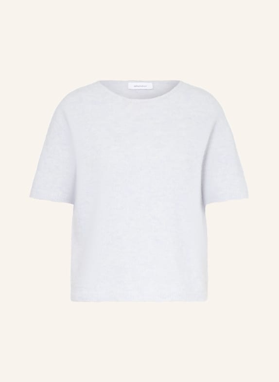 darling harbour Strickshirt mit Alpaka LIGHT BLUE MELANGE