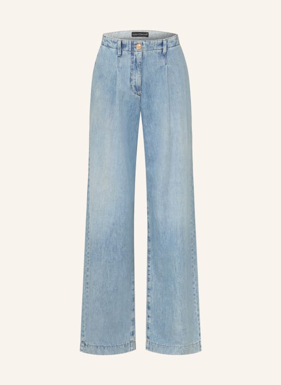 LUISA CERANO Jeans à jambes larges 234 light blue
