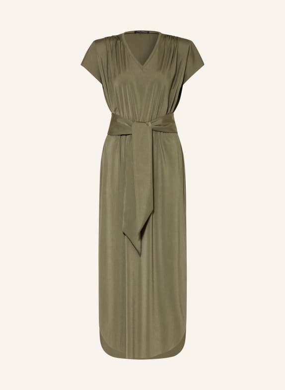 LUISA CERANO jersey dress KHAKI