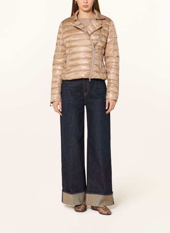 FRIEDA & FREDDIES BLACK RIDER quilted jacket BEIGE