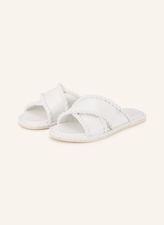MARC CAIN slippers 100 WHITE