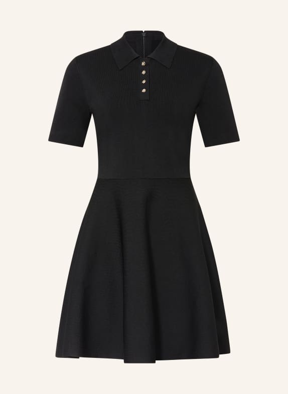 TED BAKER Piqué polo dress RONDAA BLACK