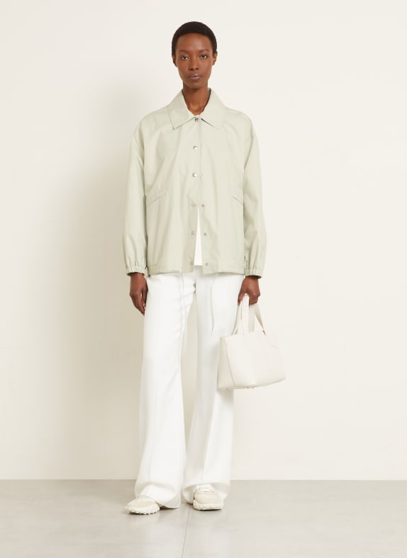 JIL SANDER blouson LIGHT GREEN