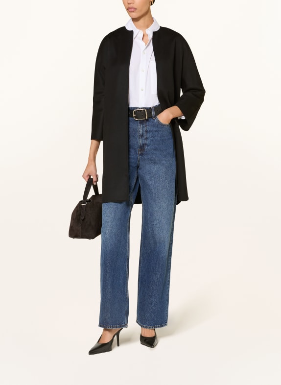 manzoni 24 Wollmantel SCHWARZ