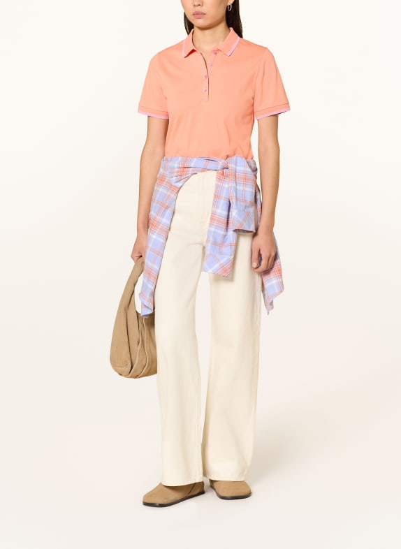 darling harbour Piqué poloshirt APRICOT