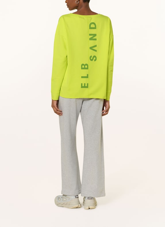 ELBSAND Sweat-shirt RIANE VERT CLAIR