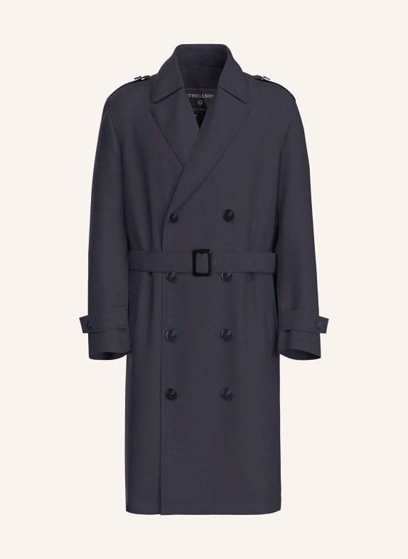 STRELLSON Trenchcoat SUMMER DUNKELBLAU