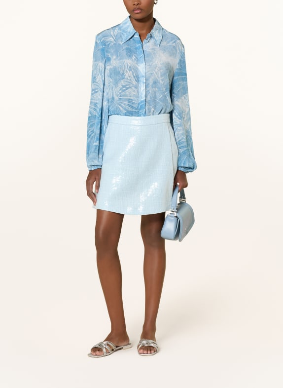 RIANI overhemdblouse BLAUW / WIT