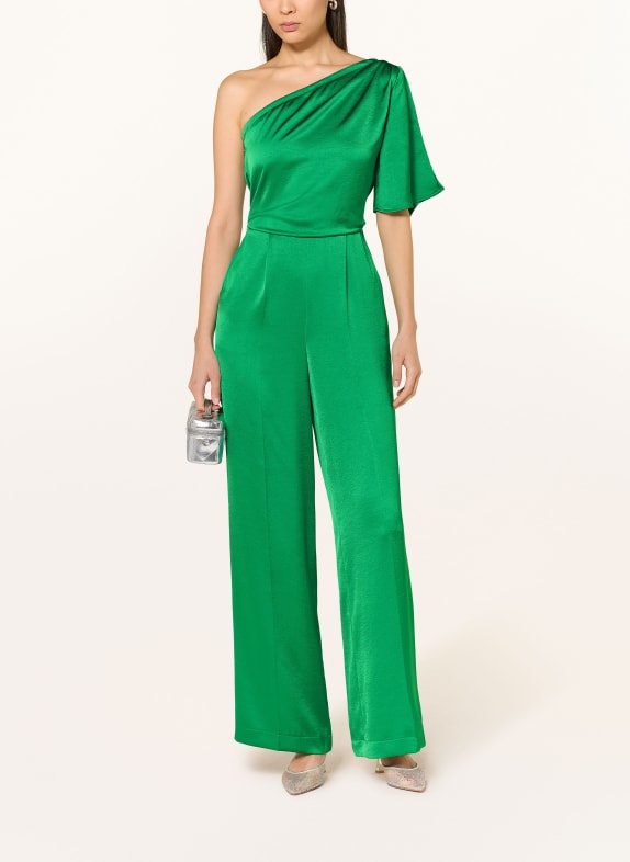 RIANI Jumpsuit met één schouder GROEN