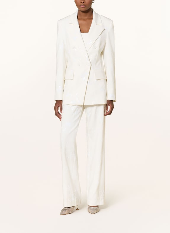 RIANI Blazer met pailletten ECRU